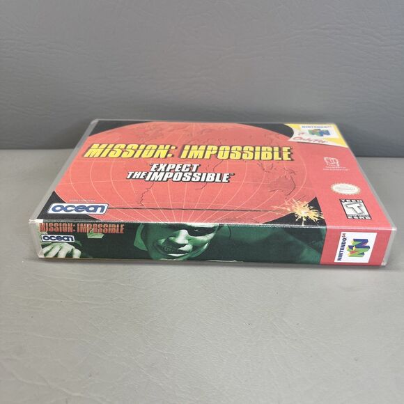 Mission Impossible Nintendo 64 N64 Video Game Retro Tom Cruise W Case - Picture 2 of 8